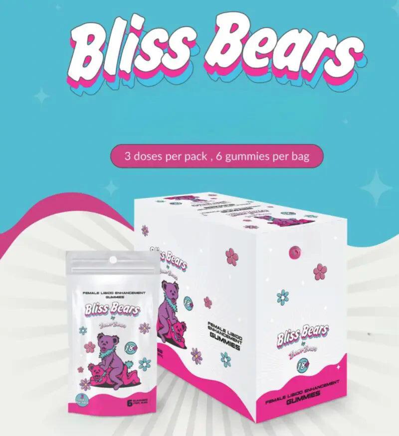Bliss Bears Female Enhancement Gummy - Coastal Hemp Co