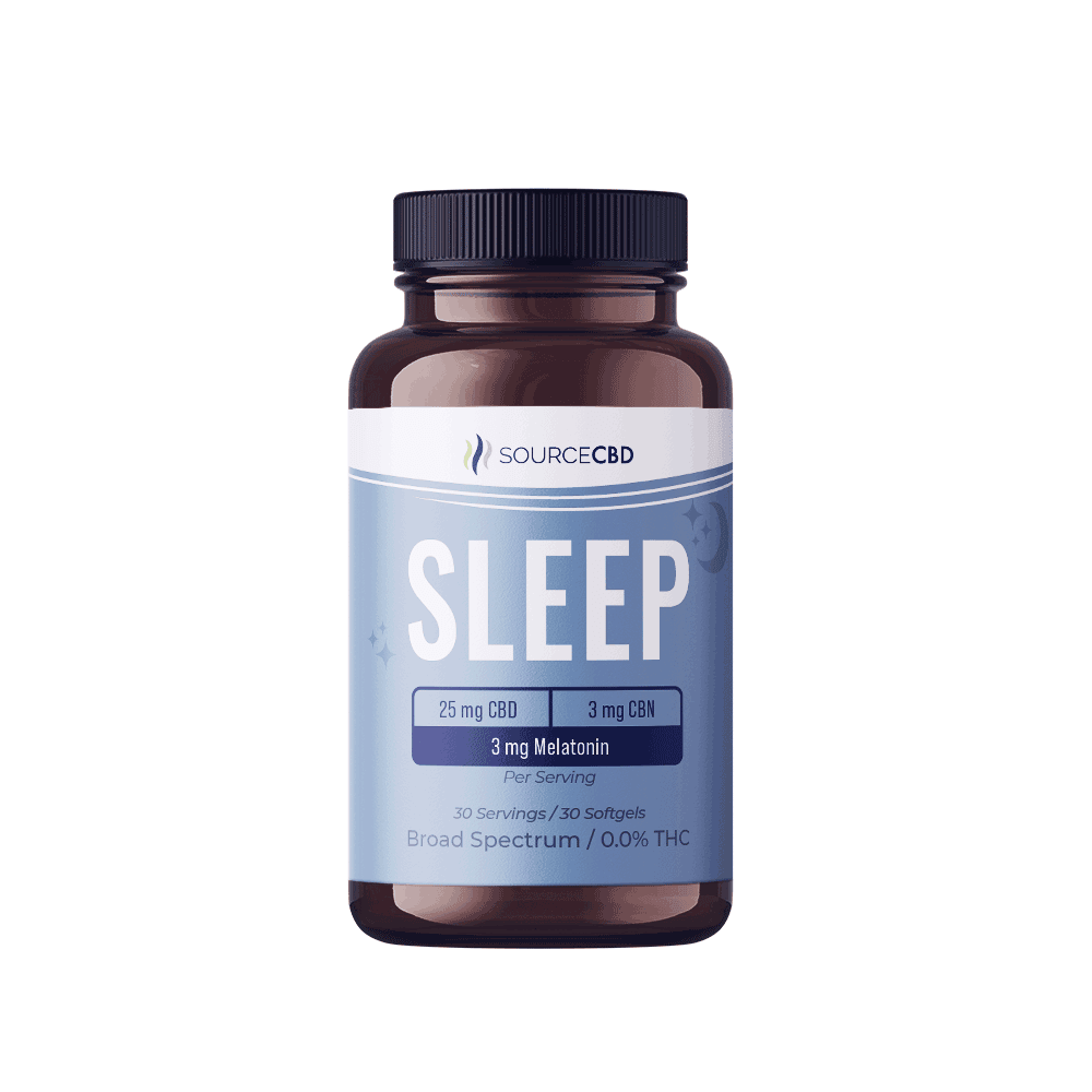 CBD Softgels with Melatonin and CBN for Sleep 750 mg - Coastal Hemp Co