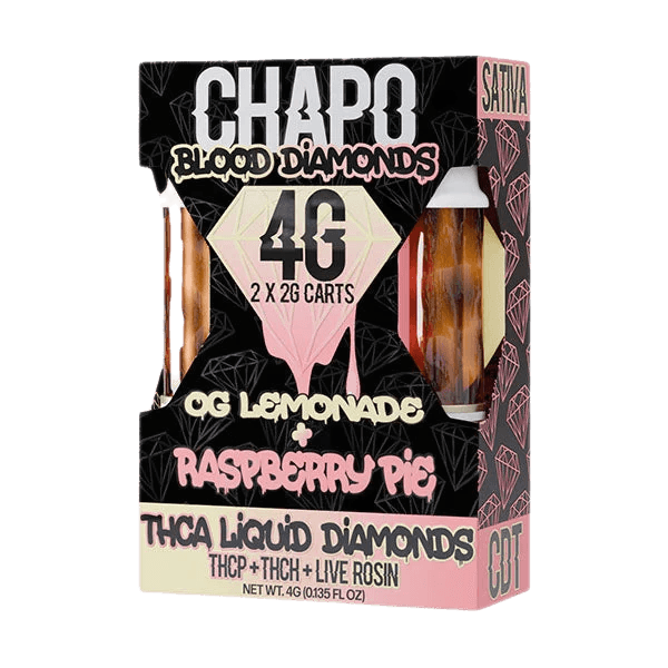 chapo - Chapo THCA Blood Diamonds Duo Cart (4G) - Shop Coastal Hemp Co