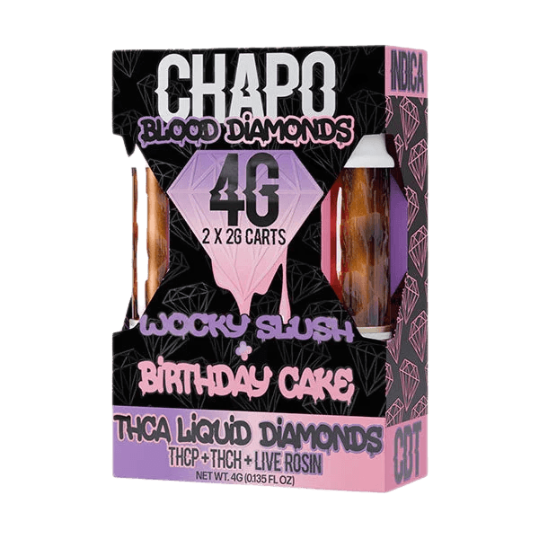 chapo - Chapo THCA Blood Diamonds Duo Cart (4G) - Shop Coastal Hemp Co