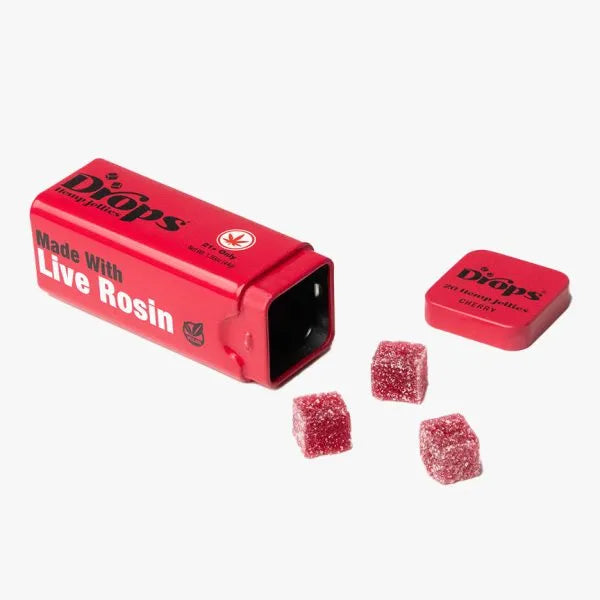 Drops THC Gummies 100mg Live Rosin Drops Candies Coastal Hemp Co