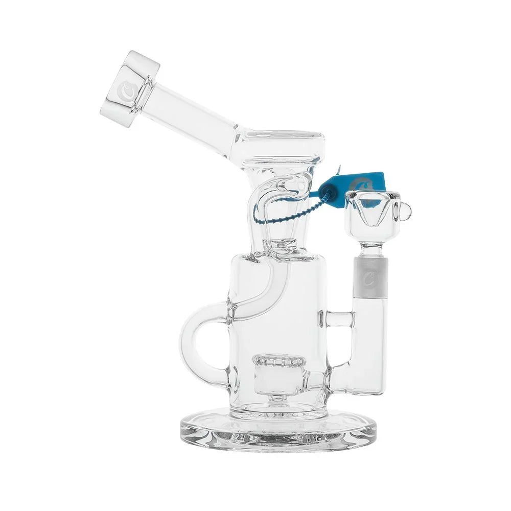 Cookies Double Cycler Glass Water Pipe | 9" | 14mm F Cookies Coastal Hemp Co