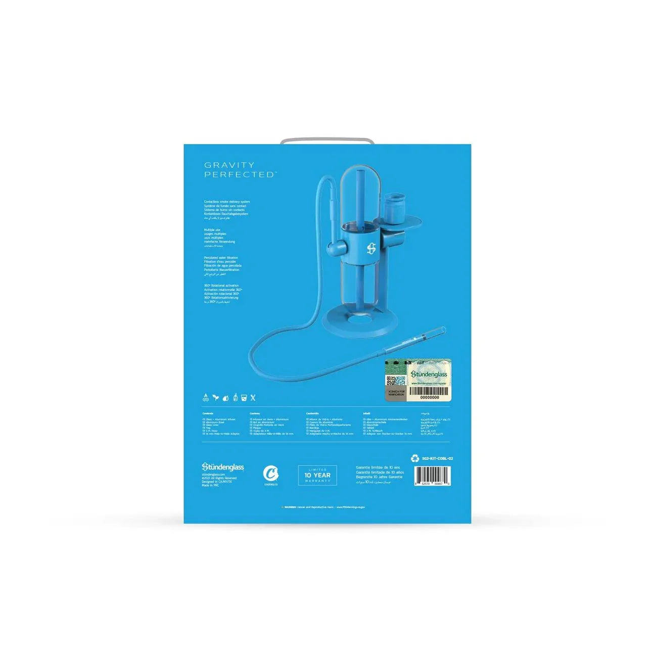 Cookies X Stündenglass® Gravity Infuser (Open-Box) - Coastal Hemp Co
