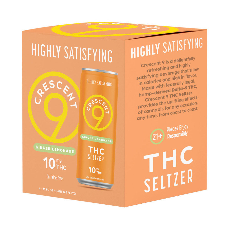 Crescent 9 THC Lemonade 10mg Crescent Canna Coastal Hemp Co