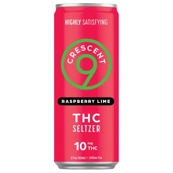 Crescent 9 THC Seltzer 10mg Crescent Canna Coastal Hemp Co