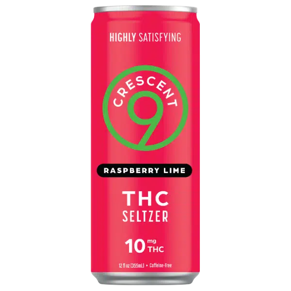 Crescent 9 THC Seltzer 10mg Crescent Canna Coastal Hemp Co