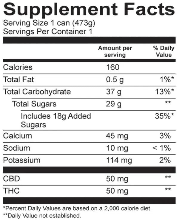  - Cycling Frog D9 THC Iced Tea Lemonade (50mg) - Shop Coastal Hemp Co