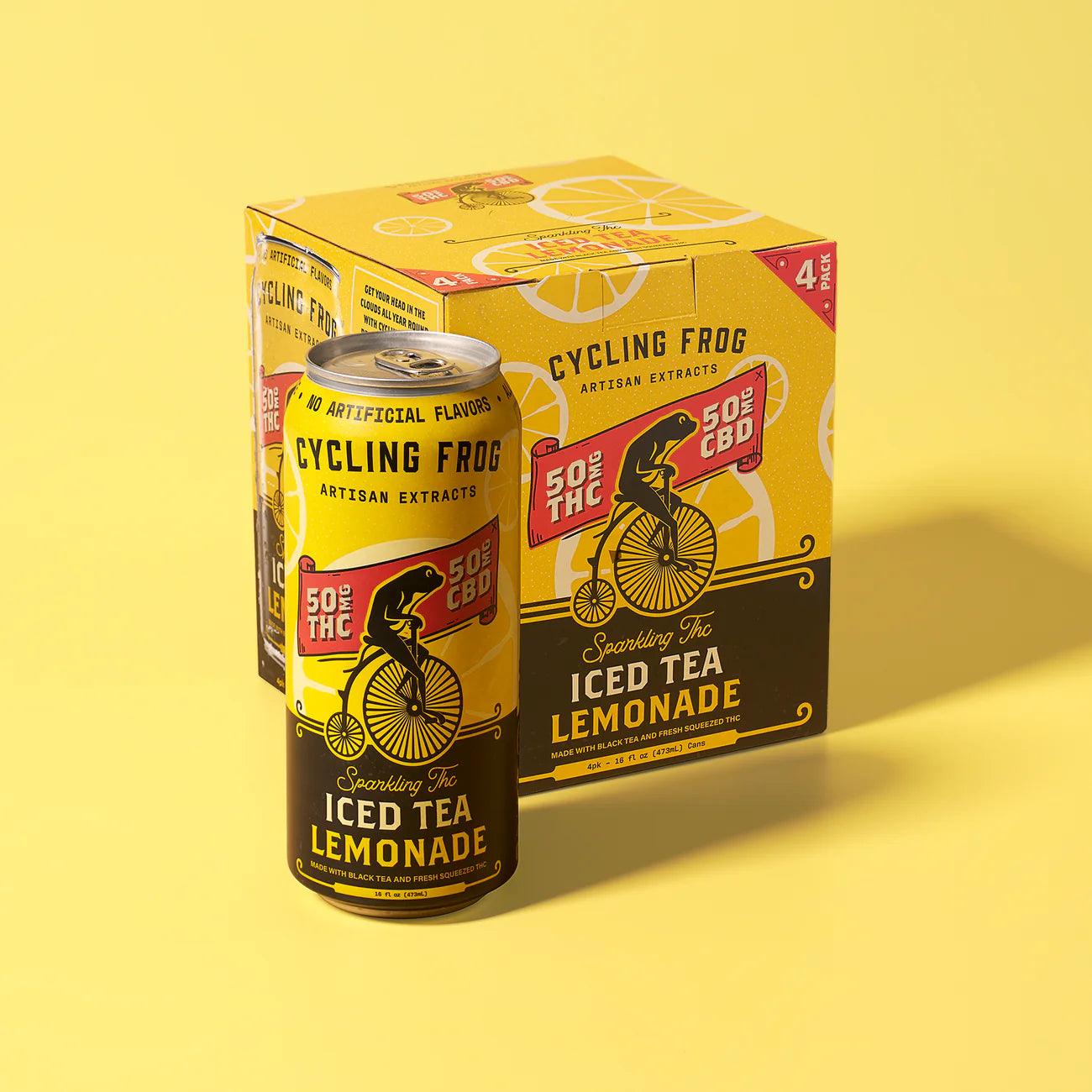  - Cycling Frog D9 THC Iced Tea Lemonade (50mg) - Shop Coastal Hemp Co