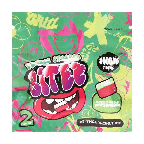 Trippy Sugar - Double Stacked Bitez 2000mg (2pk) - Shop Coastal Hemp Co