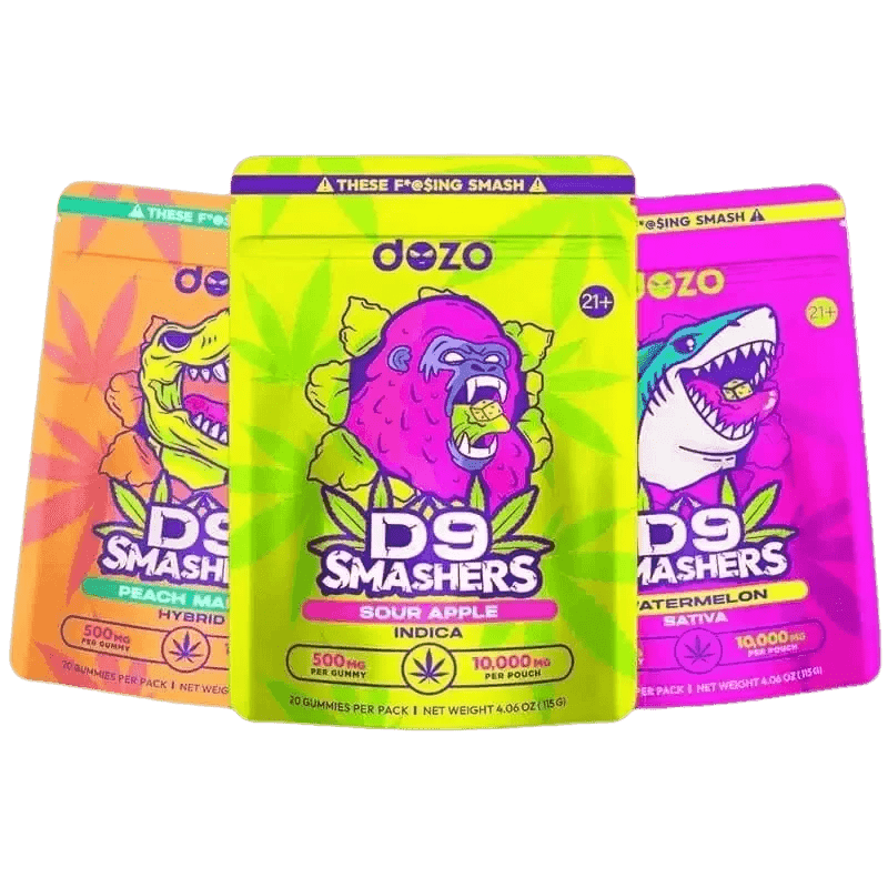 Dozo D9 Smashers - Coastal Hemp Co