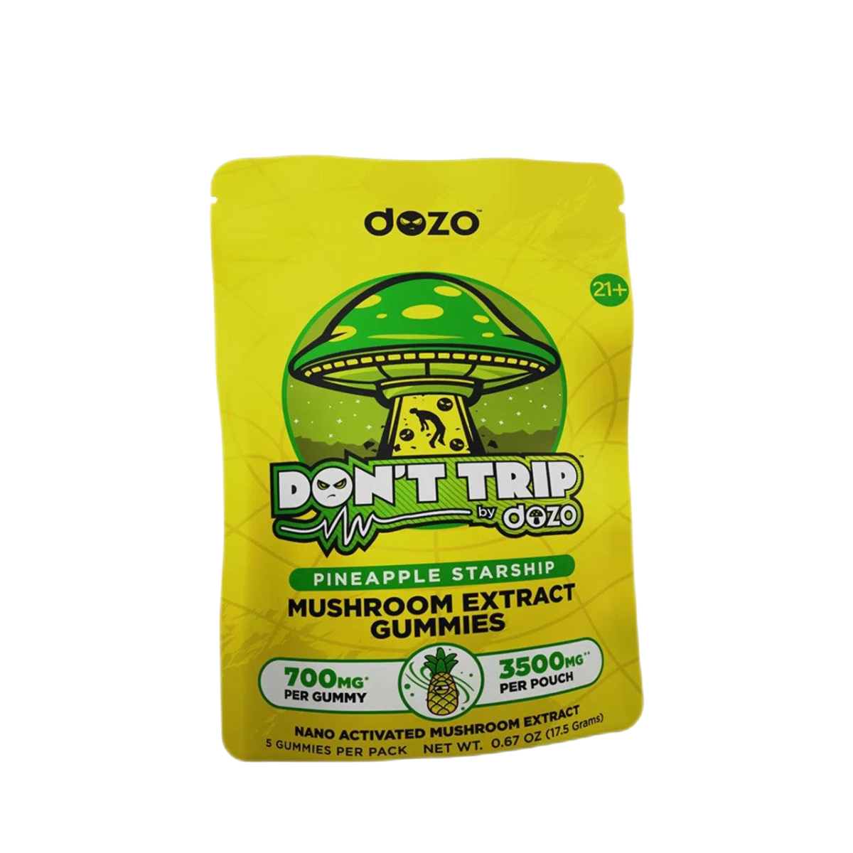 Dozo Don’t Trip Mushroom Gummies 3500 mg NEW + THCP - Coastal Hemp Co
