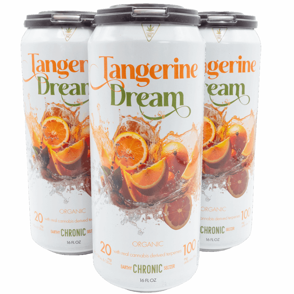 Earthy Tangerine Dream 100mg THC Beverage
