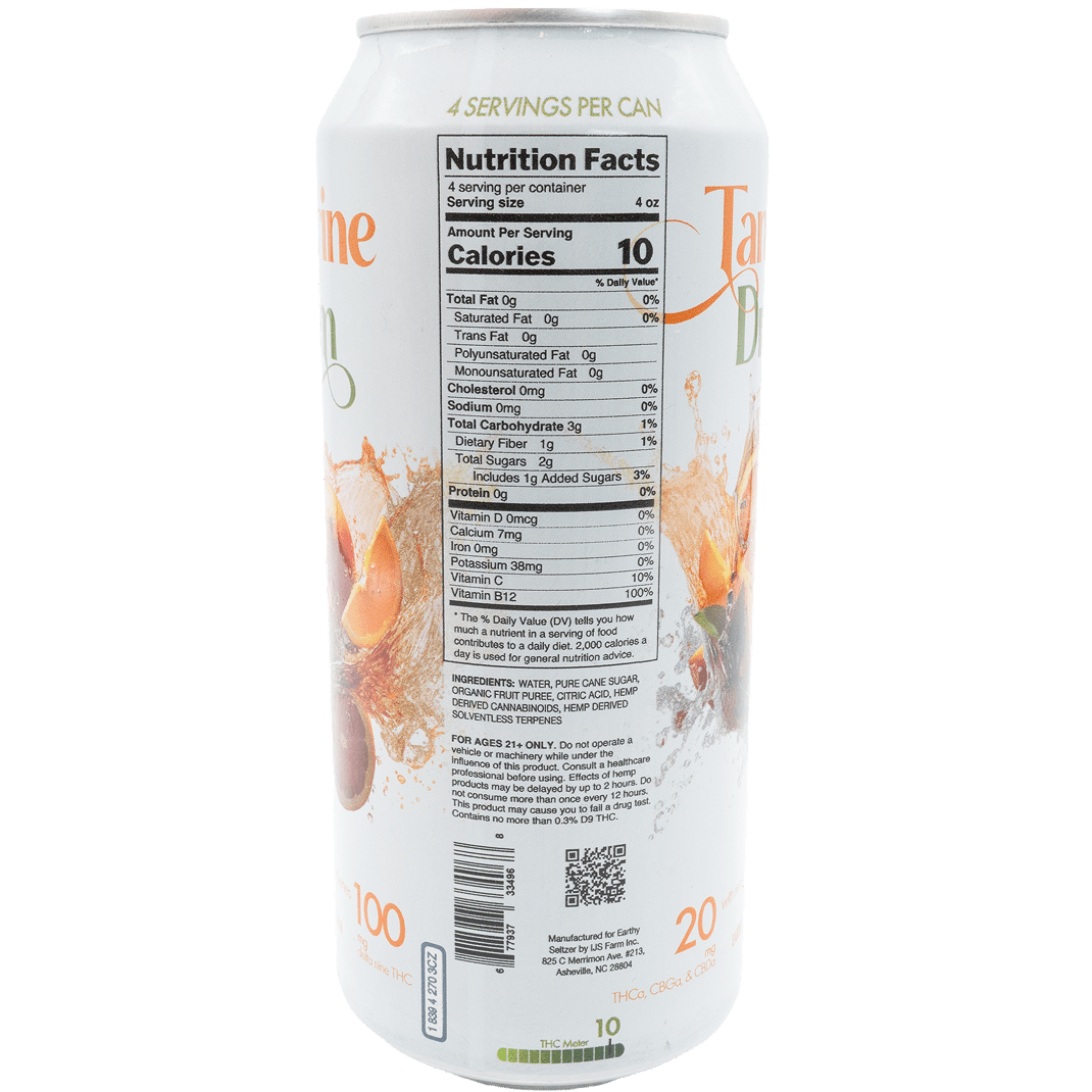 Earthy Tangerine Dream 100mg THC Beverage
