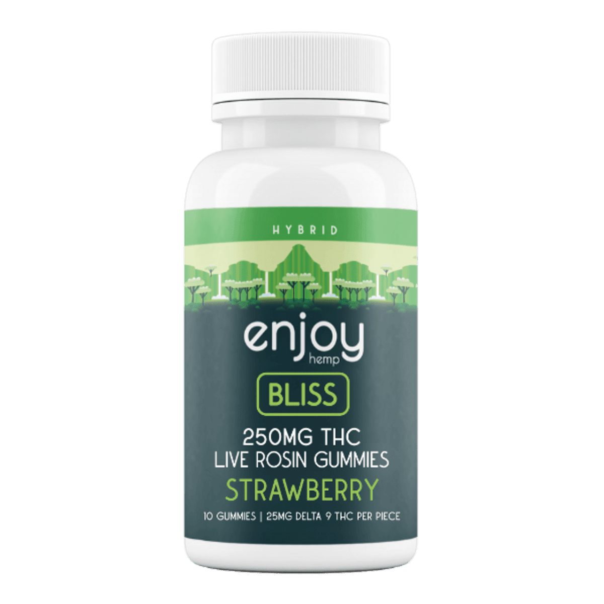 Enjoy Hemp - Enjoy 300 mg Gummies + Terpenes+D9 THC +Vegan - Shop Coastal Hemp Co