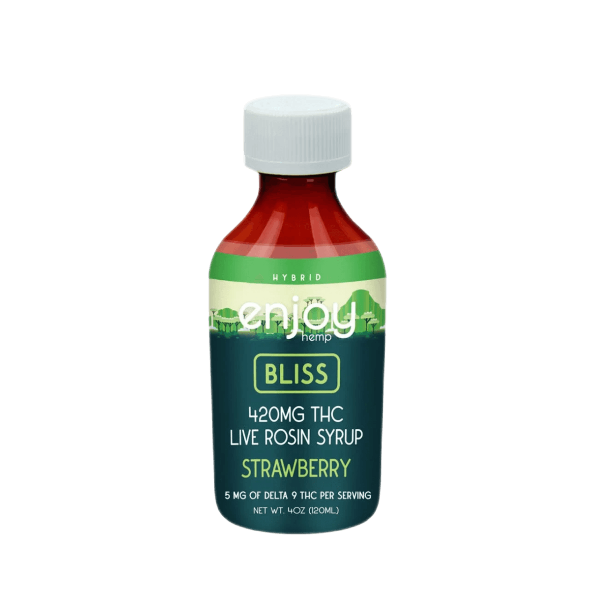 Enjoy Hemp Delta 9 THC Syrup 420 mg - Coastal Hemp Co