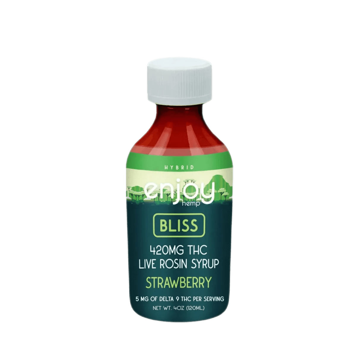 Enjoy Hemp Delta 9 THC Syrup 420 mg - Coastal Hemp Co