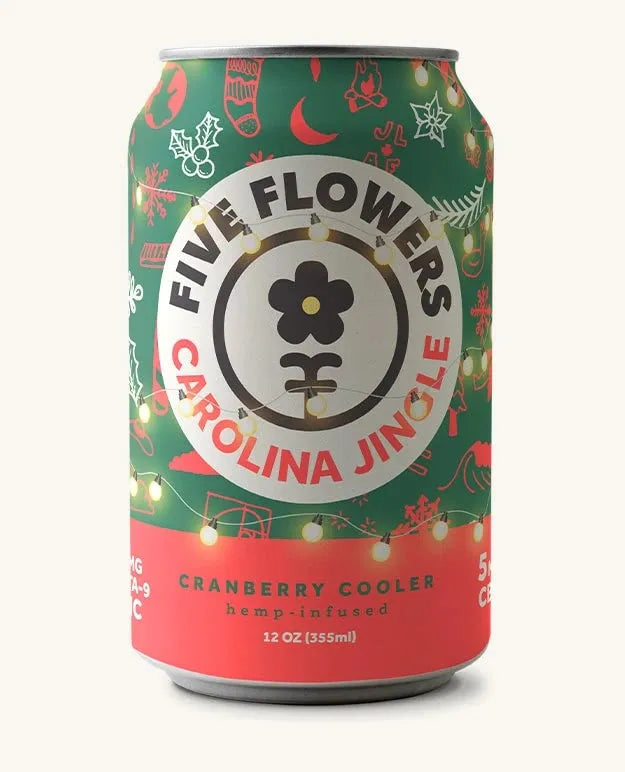 Five Flowers Seasonal Selection 5mg THC Five Flowers Coastal Hemp Co