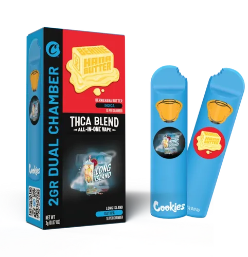Cookies 2g Dual Chamber THCA Disposable Cookies Coastal Hemp Co