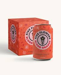 Five Flowers Delta 9 Seltzers 5mg Hemp-Derived Cooler