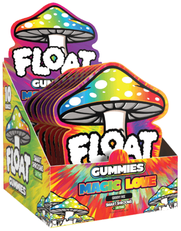 Float Mushroom Gummies 10 Pack - Coastal Hemp Co