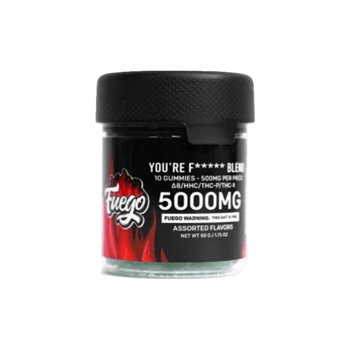 Fuego 5000MG Edibles (You're F***** Blend) - Coastal Hemp Co