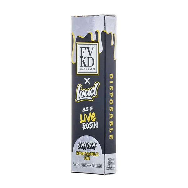 FVKD X Loud Black Label Live Rosin Disposable 2.5G