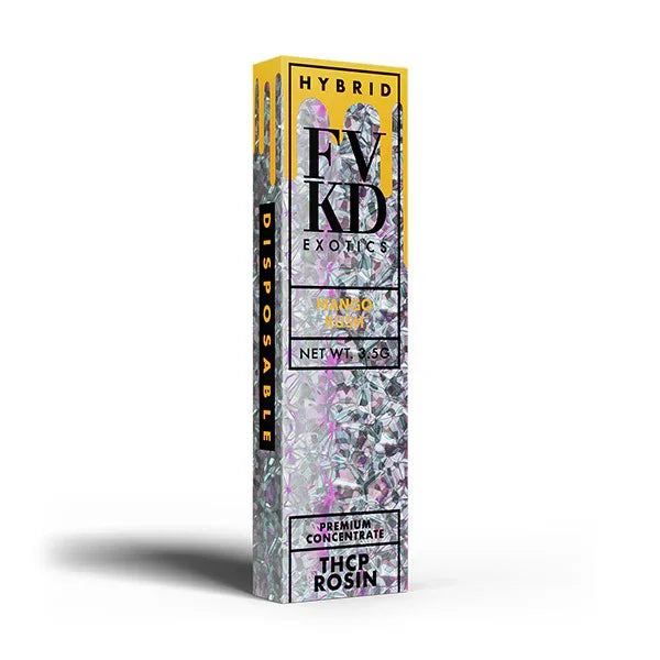 premium crafted disposable vapes FVKD Exotics THCA Rosin Disposable 3.5G
