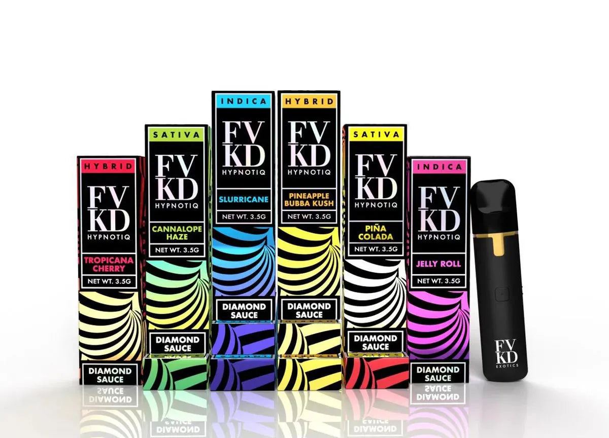 FVKD Hypnotiq Diamond Sauce Disposable 3.5G Get FVKD Coastal Hemp Co
