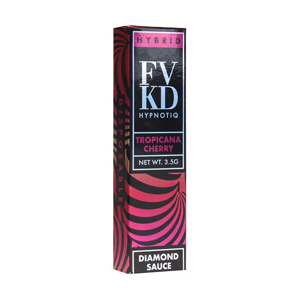 purple blue diamond vape review FVKD Hypnotiq Sauce Disposable 3.5G Color:Pink Crystal Clear Blue Slush Switch from smoking