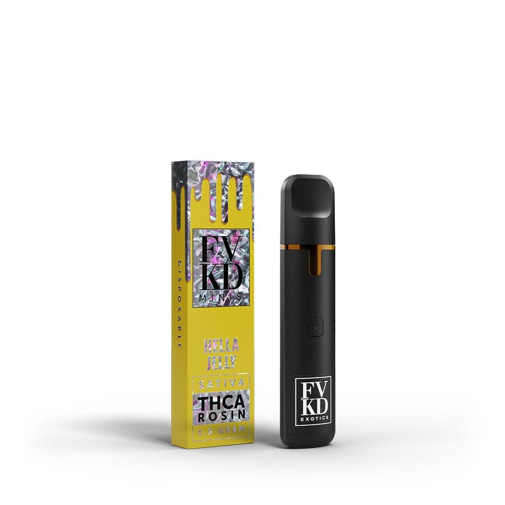 FVKD Minis THCA Rosin Disposable Vape | 1.5G FVKD Exotics Coastal Hemp Co