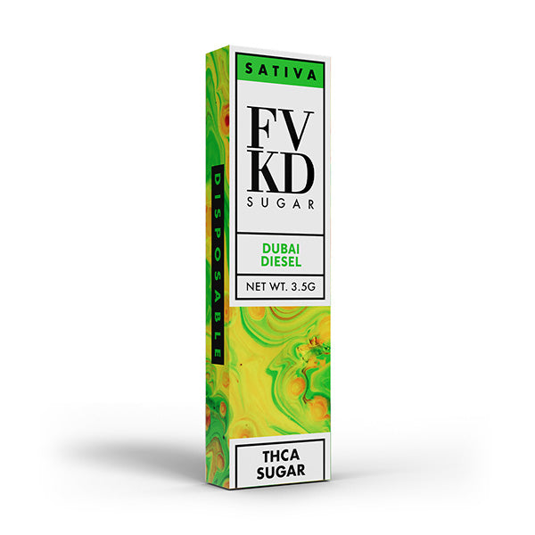 FVKD THCA Sugar Disposable 3.5g Get FVKD Coastal Hemp Co