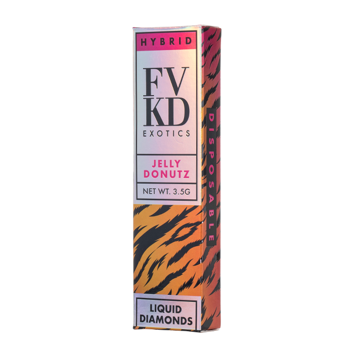 FVKD Exotics THCA Liquid Diamonds Disposable 3.5G Get FVKD Coastal Hemp Co