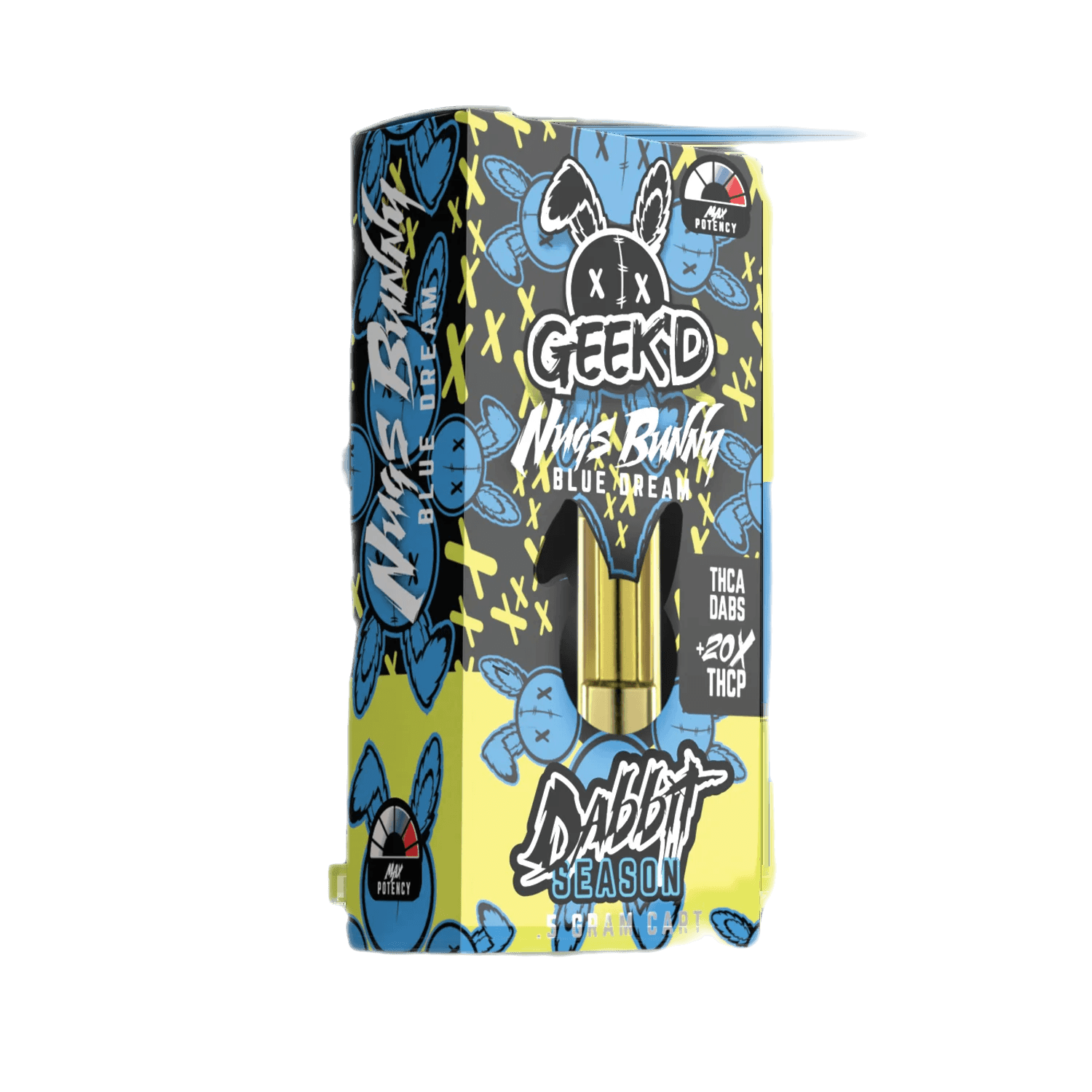 GEEK'D Dabbit Season 500MG Cartridge - Coastal Hemp Co