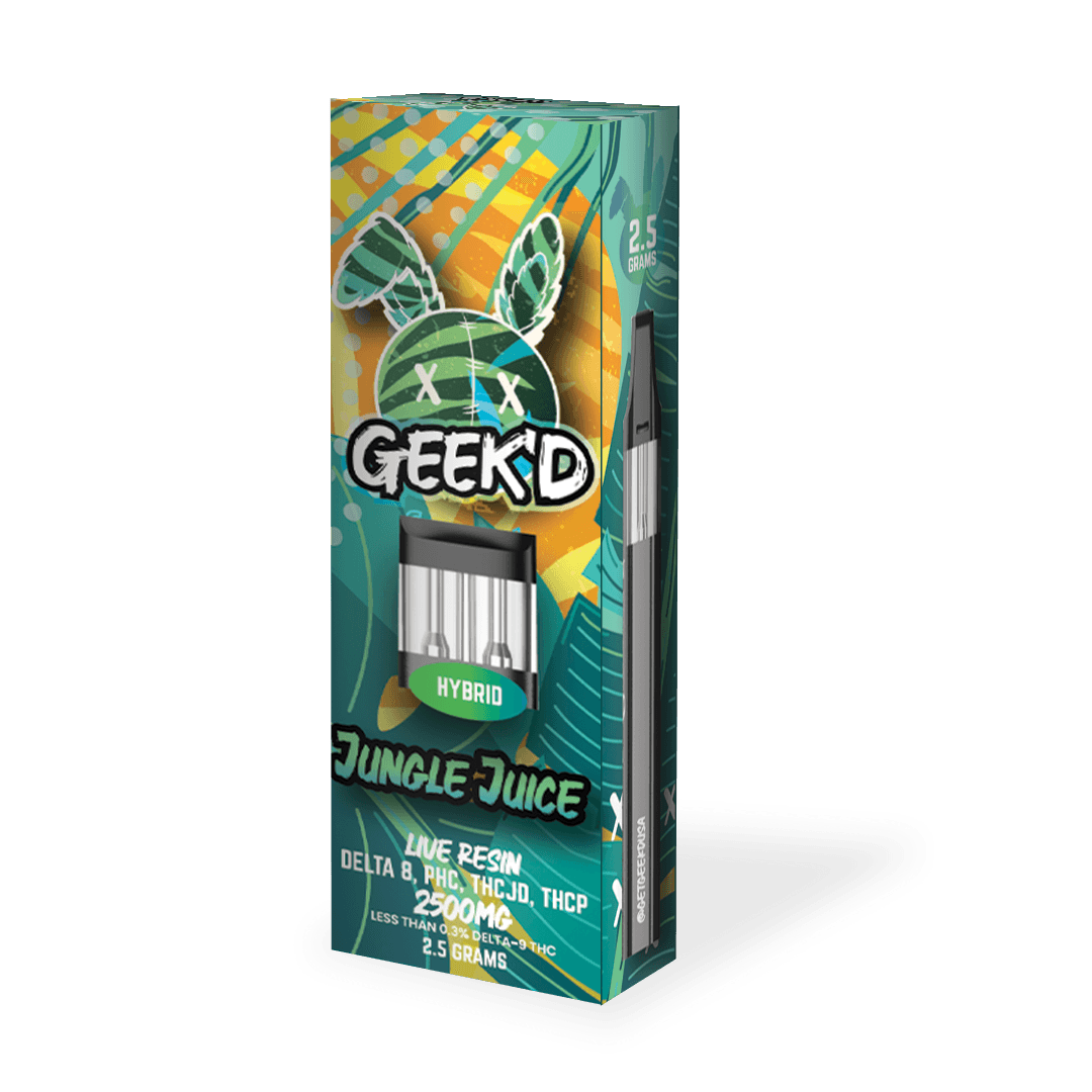 GEEK’D EXTRACTS Disposable (2.5G) - Coastal Hemp Co