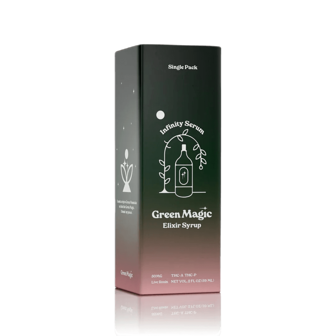 QWIN - Green Magic Elixir THC-A Syrup - Shop Coastal Hemp Co