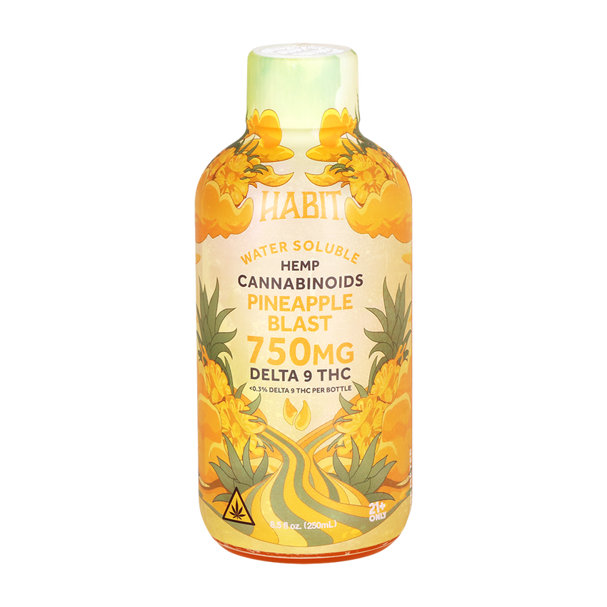 Habit Delta 9 THC Syrup 750mg - Coastal Hemp Co