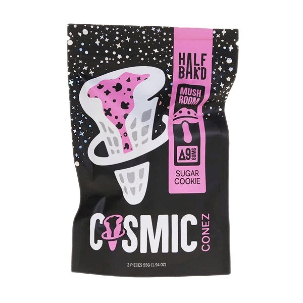 Half Bak'd - Half Bak’d Mushy Cosmic Conez | 2 Count - Shop Coastal Hemp Co