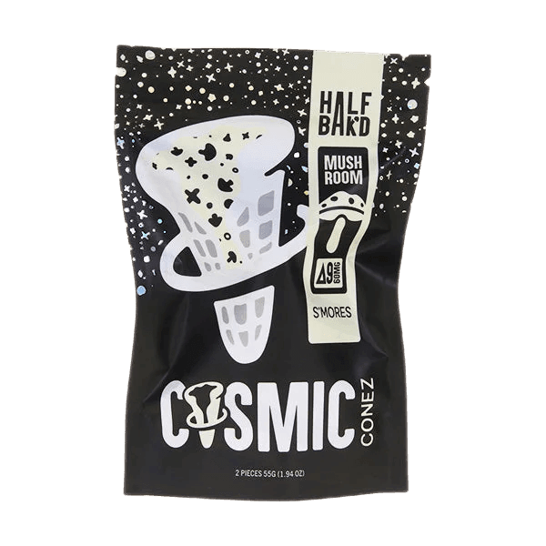 Half Bak'd - Half Bak’d Mushy Cosmic Conez | 2 Count - Shop Coastal Hemp Co