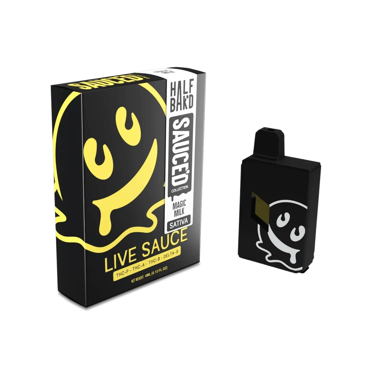 HALF BAK'D - Sauce'd Disposable 4G - Coastal Hemp Co