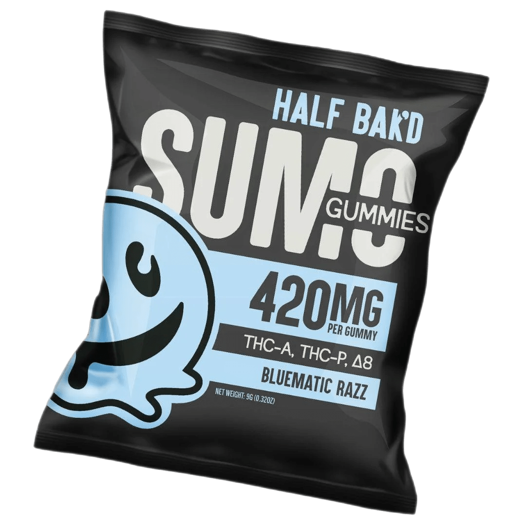 Half Baked - HALF BAK'D - Sumo Gummies 420mg Singles - Shop Coastal Hemp Co