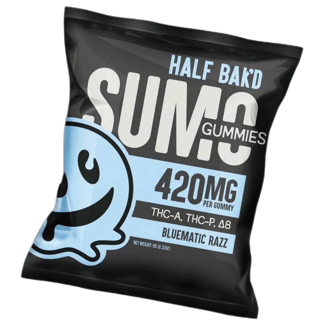 Half Baked - HALF BAK'D - Sumo Gummies 420mg Singles - Shop Coastal Hemp Co