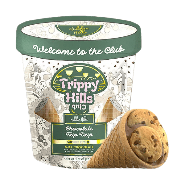 Hidden Hills Club - Hidden Hills Trippy Mushie Cones 2pk - Shop Coastal Hemp Co