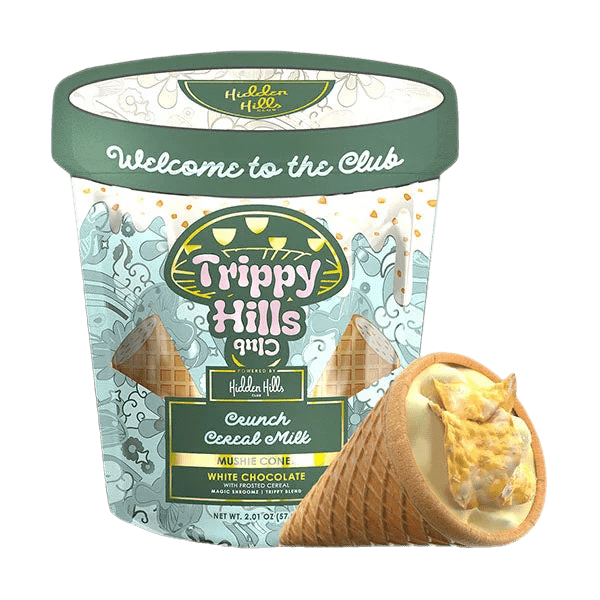 Hidden Hills Club - Hidden Hills Trippy Mushie Cones 2pk - Shop Coastal Hemp Co