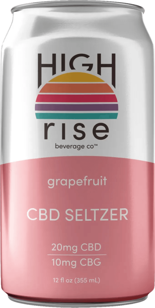 High Rise CBD Infused Seltzer - Coastal Hemp Co