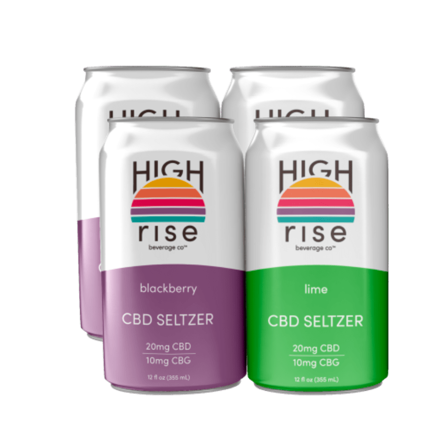 High Rise CBD Infused Seltzer - Coastal Hemp Co
