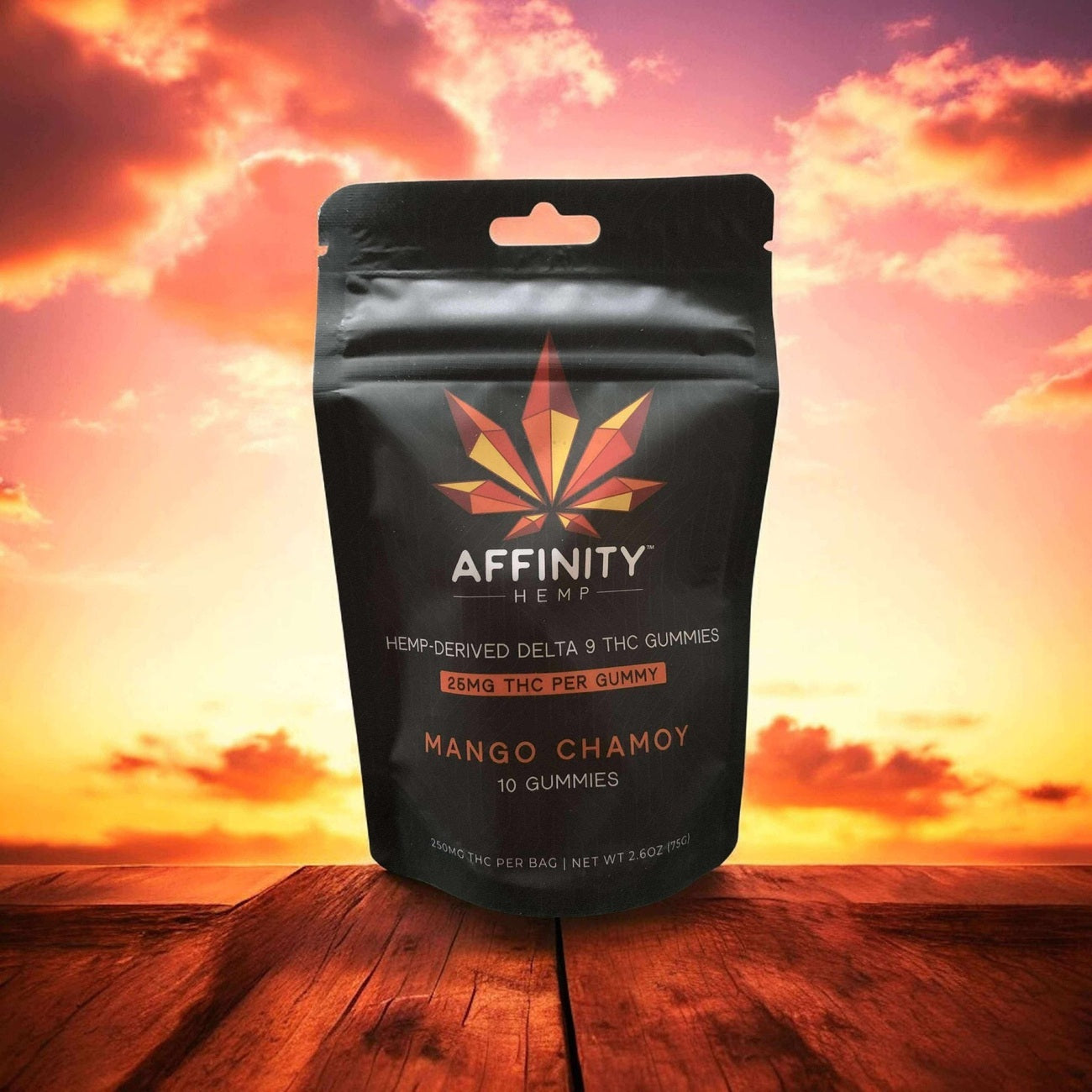 Affinity Hemp Delta 9 THC Gummies 250mg Affinity Hemp Coastal Hemp Co