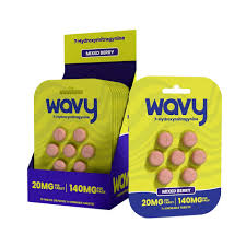 Wavy 7-Hydro Chewable Tablets 20mg 7-pack Wavy Coastal Hemp Co