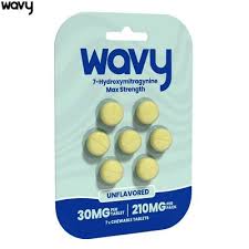 Wavy 7-Hydro Max Strength 30mg 7pk Wavy Coastal Hemp Co