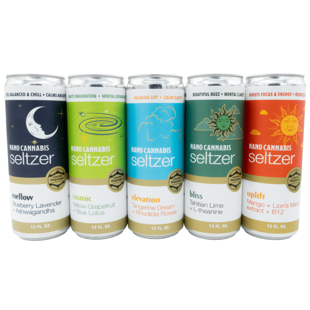 Asheville Dispensary Delta 9 Bliss Seltzer