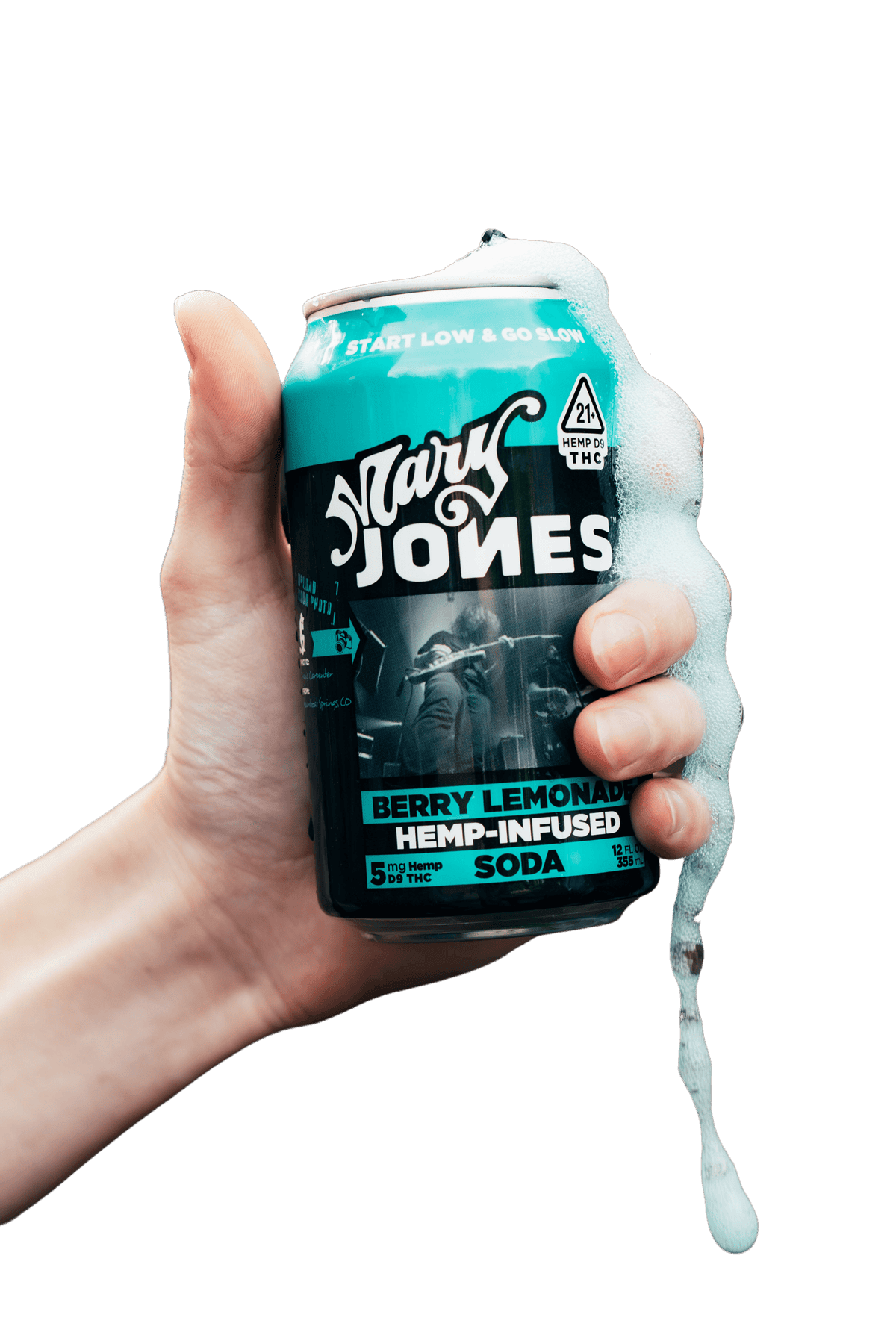 Mary Jones’ Berry Lemonade THC Infused Soda - Coastal Hemp Co